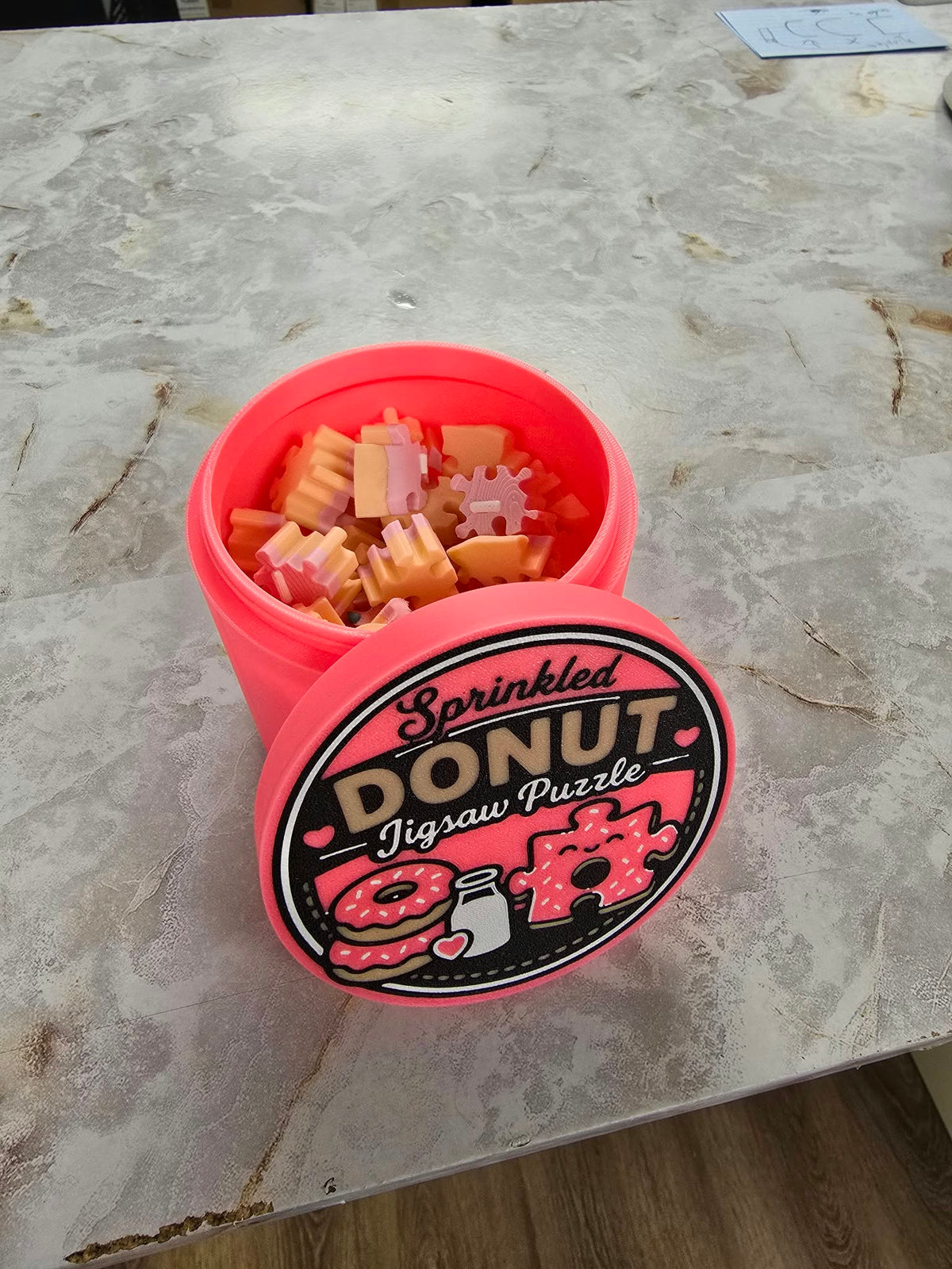 Sprinkled Donut Jigsaw Puzzle