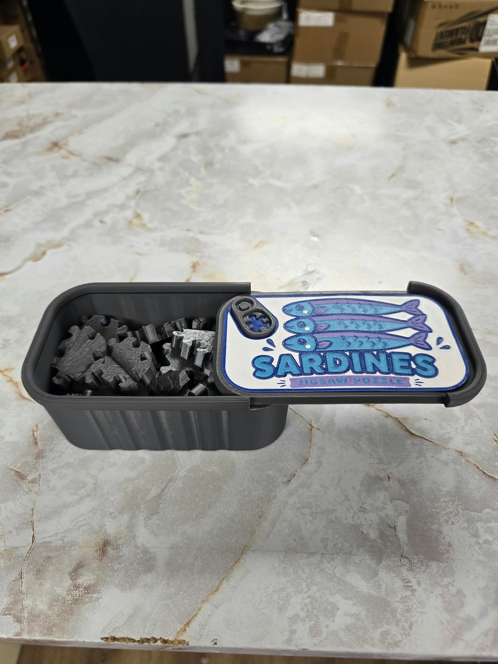 Sardine Tin Jigsaw Puzzle
