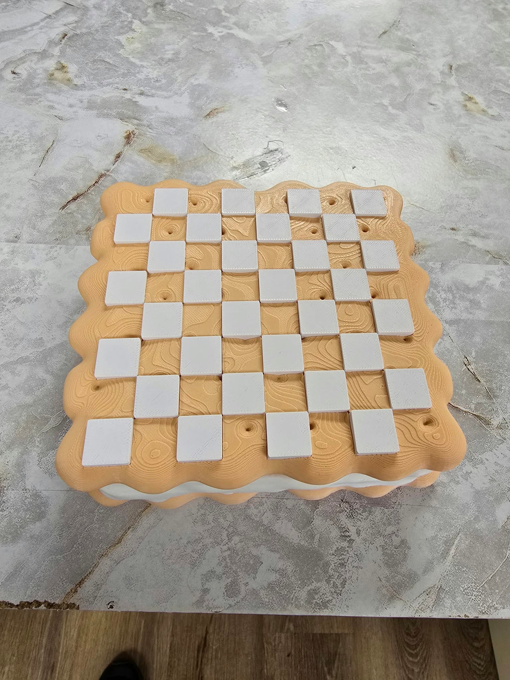 Ice Cream Sandwich Checkers