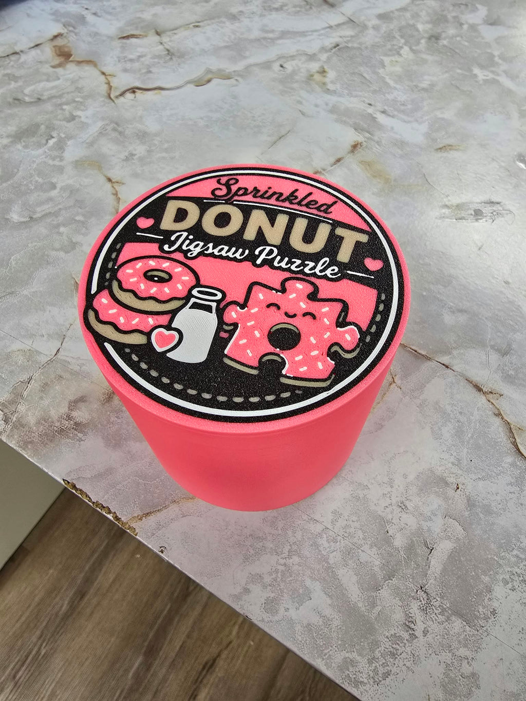 Sprinkled Donut Jigsaw Puzzle