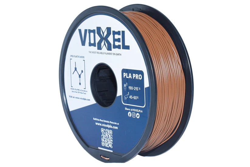 VOXELPLA PLA+ HS (Pro) Brown 1.75mm Filament (1kg)