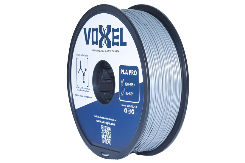 VOXELPLA PLA+ HS (Pro) Silver 1.75mm Filament (1kg)