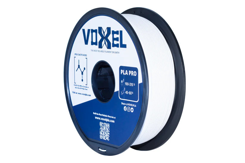 VOXELPLA PLA+ HS (Pro) Cool White 1.75mm Filament (1kg)