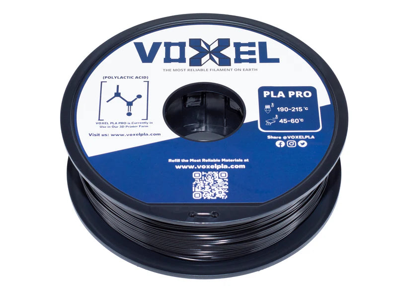 VOXELPLA PLA+ HS (Pro) Black 1.75mm Filament (1kg)