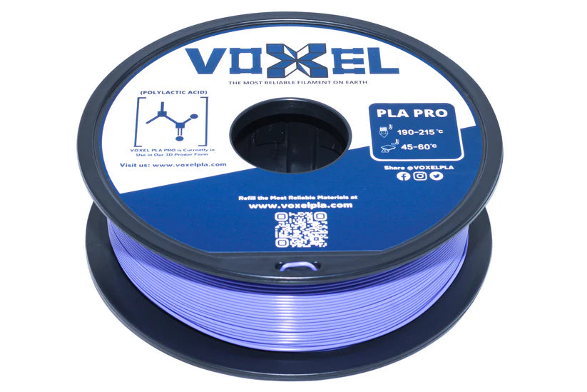 VOXELPLA PLA+ HS (Pro) Lavender Purple 1.75mm Filament (1kg)