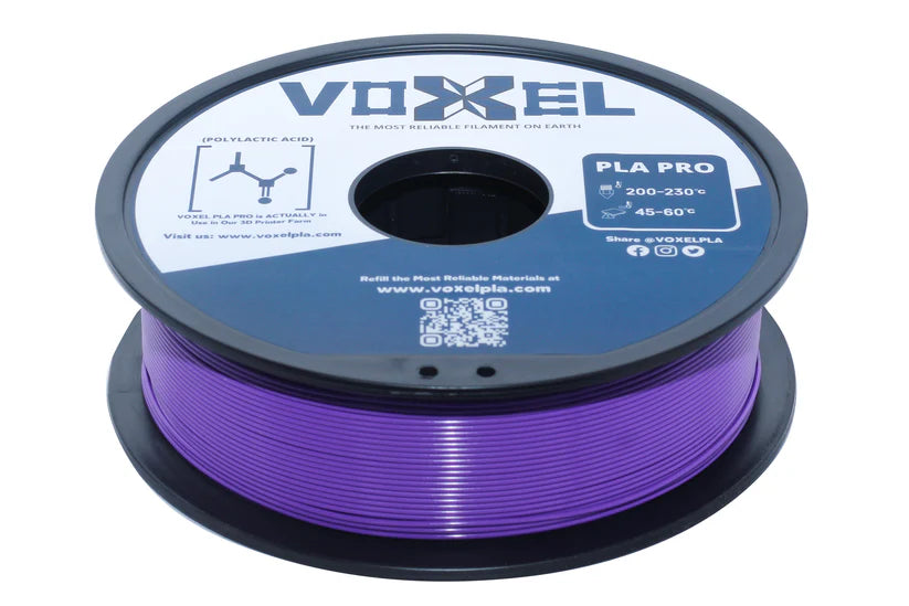 VOXELPLA PLA+ HS (Pro) Dark Purple 1.75mm Filament (1kg)