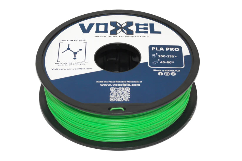 VOXELPLA PLA+ HS (Pro) Witch Green 1.75mm Filament (1kg)