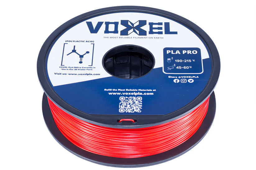 VOXELPLA PLA+ HS (Pro) Fire Engine Red 1.75mm Filament (1kg)
