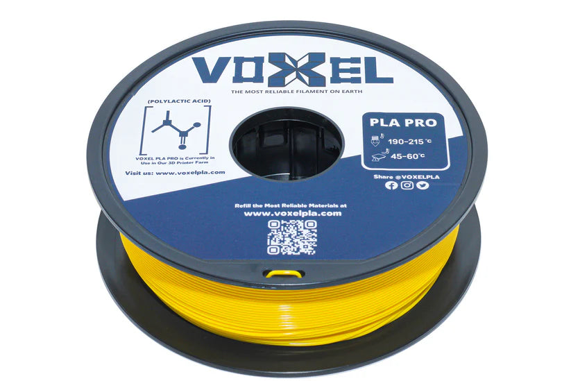 VOXELPLA PLA+ HS (Pro) Yellow 1.75mm Filament (1kg)