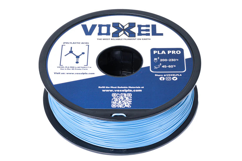 VOXELPLA PLA+ HS (Pro) Gunmetal Blue 1.75mm Filament (1kg)