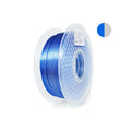 Layer Junkies Bicolor Silk PLA – Silver & Blue | 1.75mm, 1kg