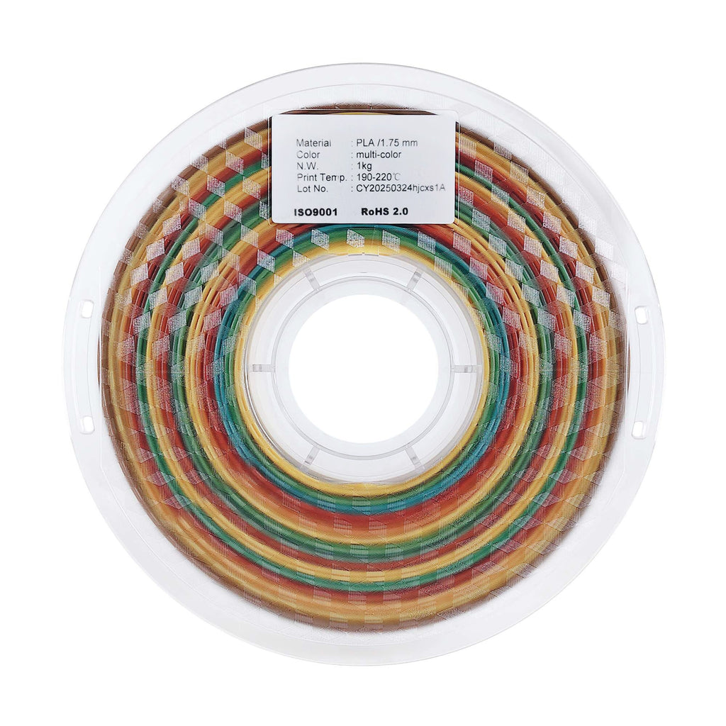 Layer Junkies Rainbow PLA | 1.75mm, 1kg